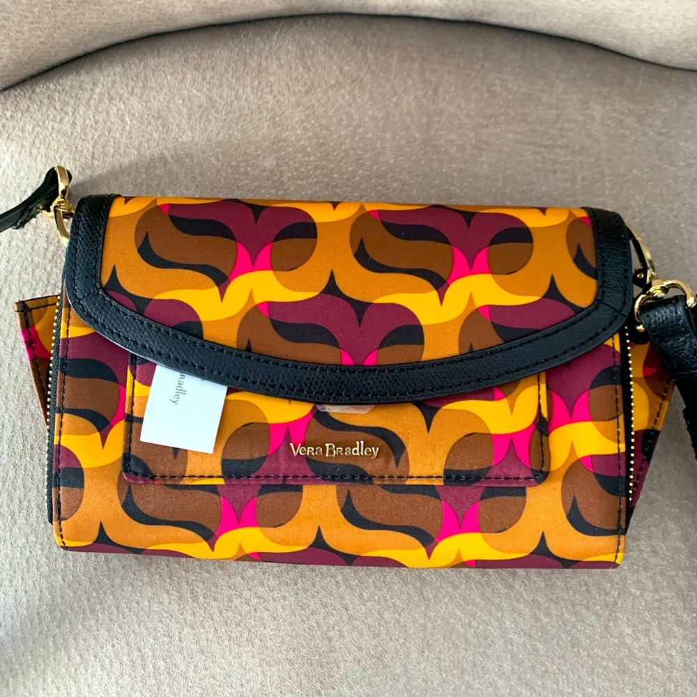 NWT Vera Bradley Modern Lights Ultimate Crossbody Bag Convertible